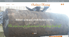 Desktop Screenshot of oudijzerkoning.nl